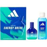 Adidas VIBES ENERGY DRIVE GESCHENKSET EAU DE PARFUM 50 ML + DOUCHEGEL 100 ML