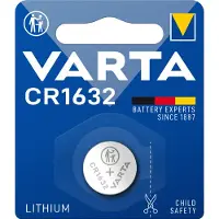 Varta 2x LITHIUM Coin Batterijen CR1632 Blister