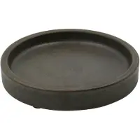 Meraki - Zeepschaal - Donkergrijs - L:12,5cm, W:12,5cm, H:2cm