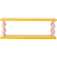 Bloomingville Bibiola plank 60x21,5 cm Geel