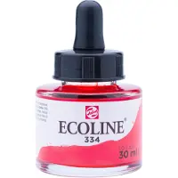 Taidepiste Ecoline inkt - 30 ml - scharlaken 334