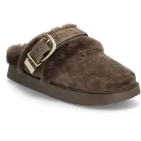 Steve madden Muiltjes 'Cozy Up' donkerbruin