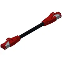 Conec 17-60015 CAT5E Industriële Patchkabel | 4x2xAWG26 | TPU | Rood | 10 meter