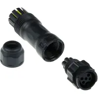 Amphenol BD-05BMFA-QL8MP0 X-Lok 5 Pin Male Connector | Female Contact Standard Size | Krimp | 5 A