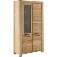 MCA Direkt Import SILIAS vitrinekast T10 wild eiken