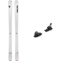 Faction - Packs (ski's & bindingen) - Pack Dancer 79 White 2026 voor Unisex van Hout - Wit