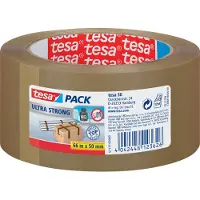 TESA 4124 Verpakkingstape PVC Bruin - 50mm X 66m
