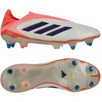 Adidas Copa Pure Elite III Laceless SG Coral Blaze - Wit/Blauw/Oranje