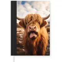 MuchoWow Schotse hooglander - Tong - Hoorns