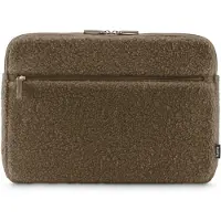 Hama Cozy laptopsleeve - 14,1inch geschikt tot 15,6 - Zachte teddy afwerking - Mocca