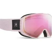 Julbo - Skibrillen - Cyrius-X Reactiv 1-3 HC Pink voor Dames van Siliconen - Roze