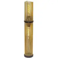 Rabalux 74022 Vloerlamp Roxas, E27, zwart-koper, rond, modern, diameter 120mm