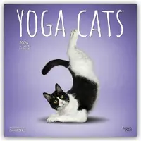 BrownTrout Yoga Cats Kalender 2026