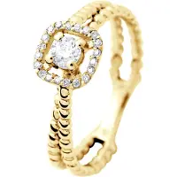 Diadema Solitaire Diamonds 0,33 Cts luxe sieraden Yellow Gold