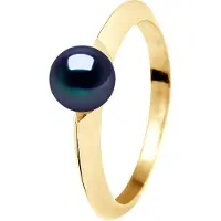 Diadema Ring Rush zoetwaterparels Round 6-7 mm Yellow Gold