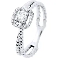 Diadema Solitaire Diamonds 0,33 Cts luxe sieraden White Gold