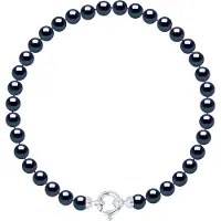 Diadema Armband Gekweekte Parels Zoetwater 5-6mm Sluiting Black Luxury White Gold