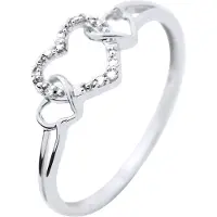Diadema Ring HART Diamonds 0.030 Cts luxe sieraden White Gold
