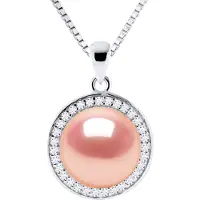Diadema SUN zoetwater parel 9-10 mm Roze 925