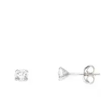 Diadema 4 mm Zirkoniumoxide Oorchips Set 4 Silver Claws 925 - Eclat 4