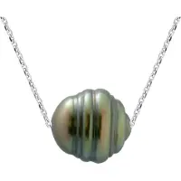 Diadema Ketting Tahitian Pearl Ringed 10-11 Chain Convict 925