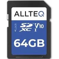 Allteq D kaart - SDHC, U1 - 64 GB
