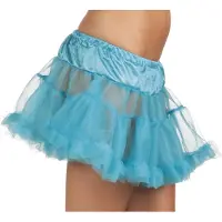 Boland Petticoat Minirokje Blauw One Size