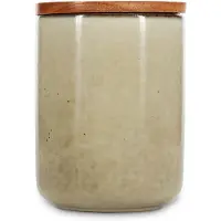 Salt & pepper Voorraadpot Meridian Ivory 12 x 15 cm