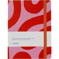 A-Journal My Journal - Agenda 2026 - A5 - Roze - 1 week op 2 pagina's