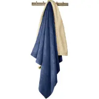 De Witte Lietaer Plaid Teddy Laya Royal Blue-150 x 200 cm