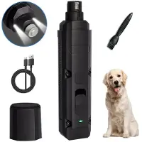 INF Stille elektrische klauwslijper voor honden