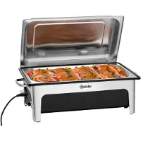 Bartscher Chafing Dish Bartscher, elektrisch, RVS, 1/1GN, 63,6x35,7x28,7(h)cm, 230V/2200W, Compleet