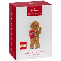 LEGO Peperkoekmannetje kerstversiering om te verzamelen