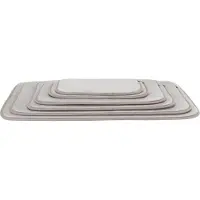 Trixie ligmat hond voor vervoersbox skudo/gulliver grijs - 7 83x52 cm