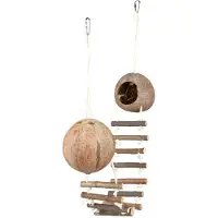 Trixie Hamsters Coconut Pet House Ø13x100 Cm Bruin