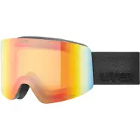 Uvex Provoqe FM, skibrillen, zwart