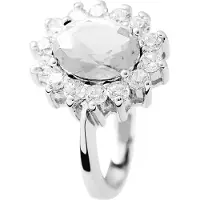 Diadema Ring "Marquise" zilveren sieraden 925 - Kate