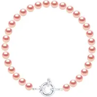 Diadema Rank armband Water Parels Sweet Round 6-7 mm natuurlijke Rose Luxury 925