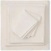 Kayori Nuno Handdoek - 50x100 cm - Set van 3 - Off-white