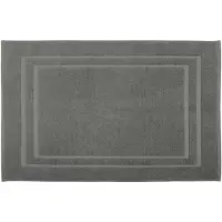 DoubleDry Hotel Badmat 50 x 80 cm – 100% Katoen 1000 g/m2 – Zacht & Absorberend - Antraciet