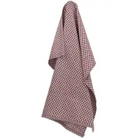 Bunzlau Castle Small Check theedoek 65x65 Burgundy