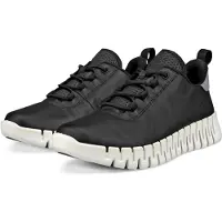 Ecco Sneakers laag 'Gruuv' grijs / zwart