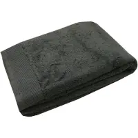 Blanc Des Vosges Luxe Badlaken Uni - anthracite - 70x140 cm - 100% microkatoen - 600 g/m²