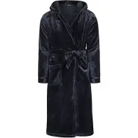 Charlie Choe Badjas Cozy Days | Maat: M | Kleur: Marine Blauw/Blauw
