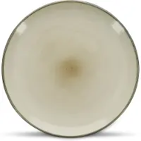 Salt & pepper Dinerbord Meridian Ivory Beige 26 cm (Set van 4)