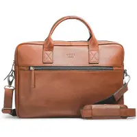Still Nordic Aktentas 'Clean Brief' cognac
