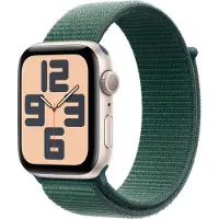 Apple Watch SE 2024 44mm Starlight Sport Loop