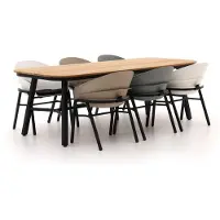 Hartman tuinmeubelen + 10% kassakorting | Hartman Tubb dining tuinset 240cm 7-delig verstelbaar