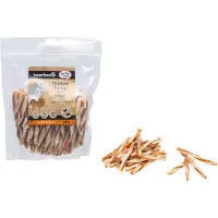Beeztees Hondensnack Kip Twirls met Vis 400 gram