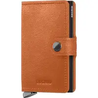 Secrid Unisex Miniwallet Basco Cognac Maat: OS | Portemonnees Outlet | Unisex | Bruin